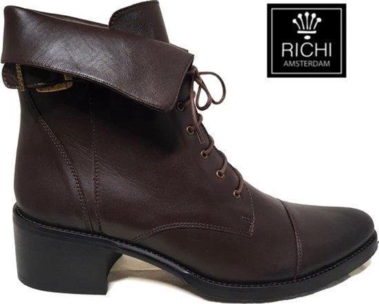 Richi Amsterdam 74771-01 Bottine Anix 09 Brown Maat 43