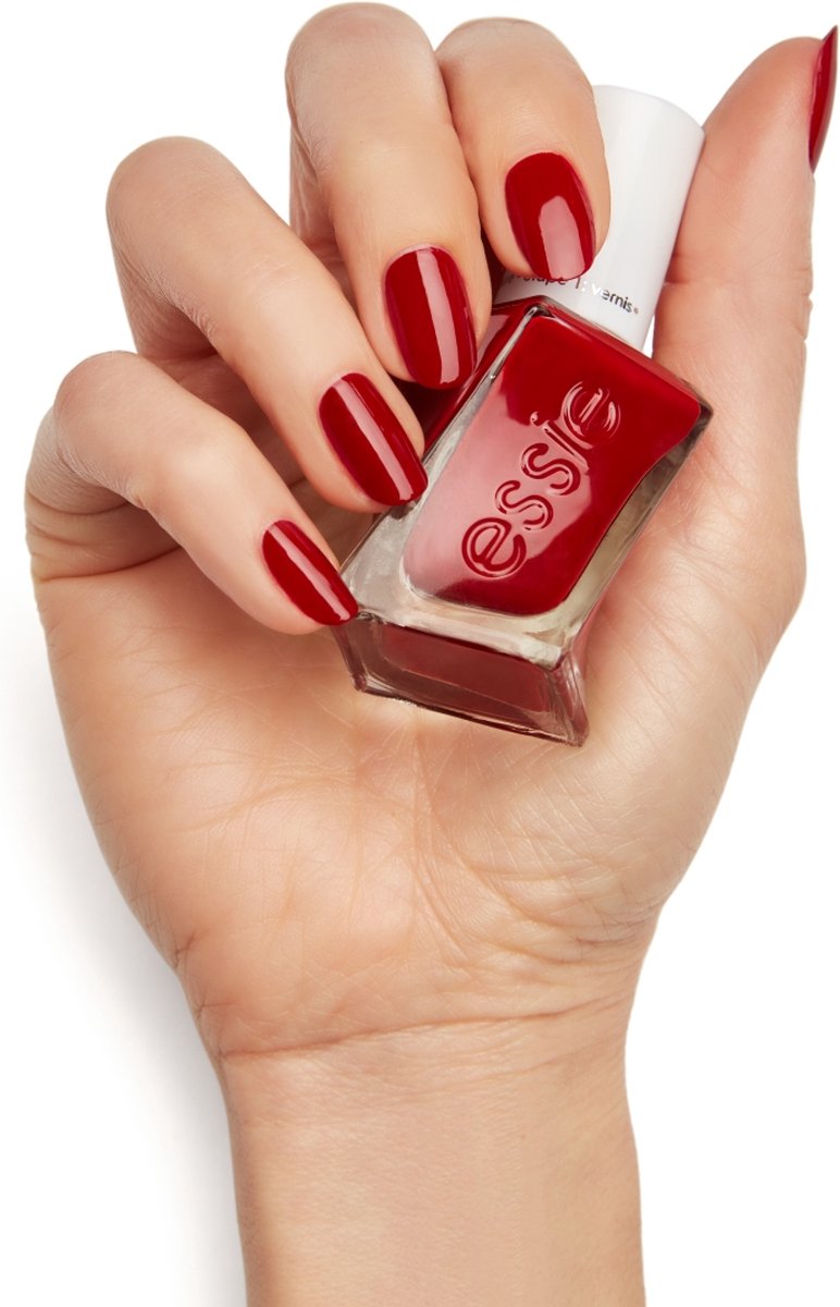 essie gel couture 345 bubbles only rood langhoudende