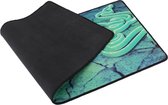 Jitaru Grote Muismat 70x30 - Goliathus - Gaming Muismat XXL - Antislip - Zwart/ Groen