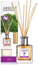 AREON Lilac, geurstokjes- Huisparfum - 150 ml - houtige basis - bloemige geur - AREON cadeau - diffuser