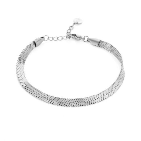 Michelle Bijoux Armband slang Zilver JE12568
