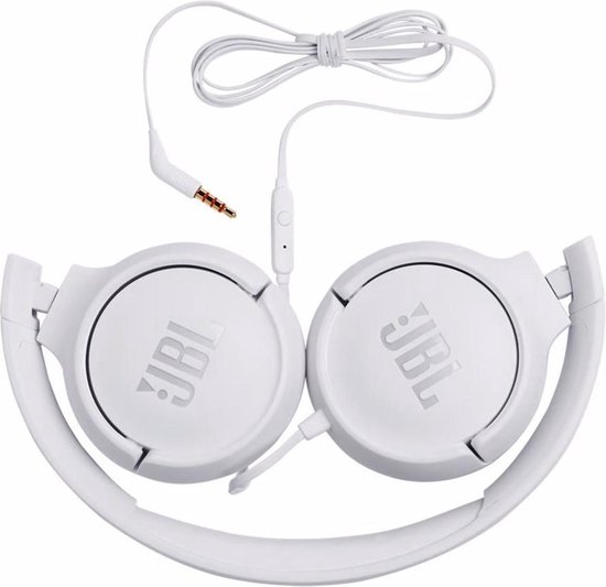 JBL T500 Onear koptelefoon Wit Bestel nu!