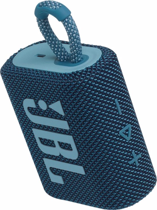 JBL Go 3 - Draadloze Bluetooth Mini Speaker - Blauw - JBL