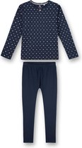 Sanetta pyjama meisje Navy Dots maat 128