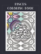 Zodiac Coloring Books- Pisces Coloring Book