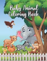 Baby Animal Coloring Book