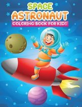 space Astronaut coloring book for kids