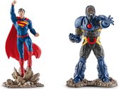 Schleich Superman vs Darkseid 22509 - Figurine jouet - DC Comics - 19 x 17,7 x 10,9 cm