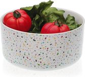 Saladekom Vivid Terrazzo Porselein (22,2 x 11 x 22,2 cm)