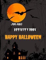 Happy Halloween Activity Book For Kids