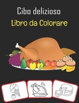 Cibo delizioso Libro da colorare