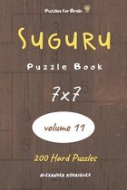 Puzzles for Brain - Suguru Puzzle Book 200 Hard Puzzles 7x7 (volume 11)