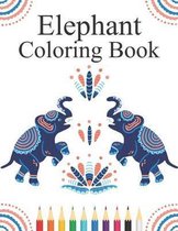 Elephant coloring book
