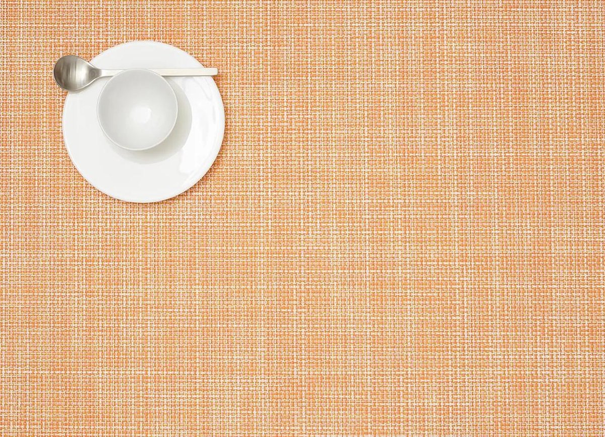 Chilewich - Set de Table Cantaloup en Basketweave | bol.com