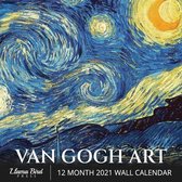 Van Gogh Art 2021 Wall Calendar