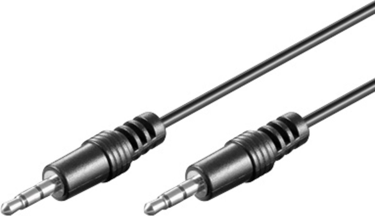 Goobay Audio-aansluitkabel AUX, 3,5 mm stereo, CU op Prijzenvolger.com