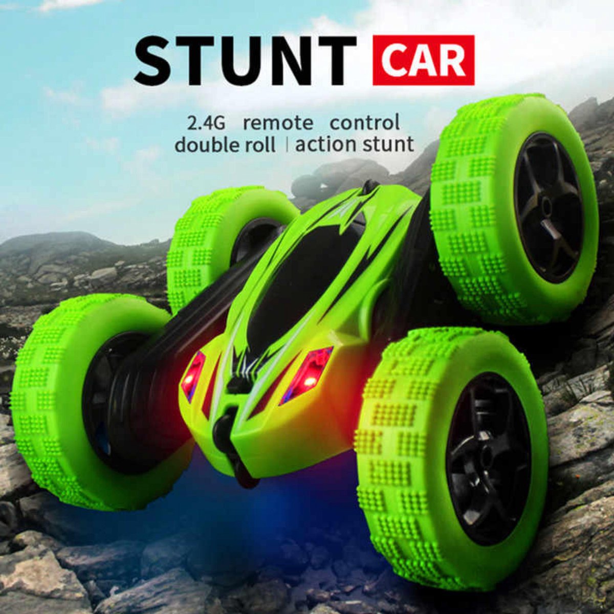 Hot Wheels Monster Trucks Tijgerhaaiklimmer RC, Voertuig met Afstandsbediening