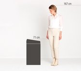 Bol.com Brabantia Touch Bin Prullenbak - 60 liter - Brilliant Steel aanbieding