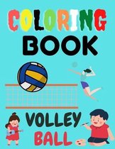 Coloring Book Volley Ball