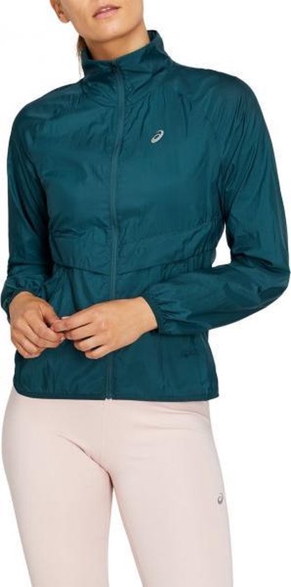 ASICS New Strong Jacket Dames - Groen - maat XL | bol.com