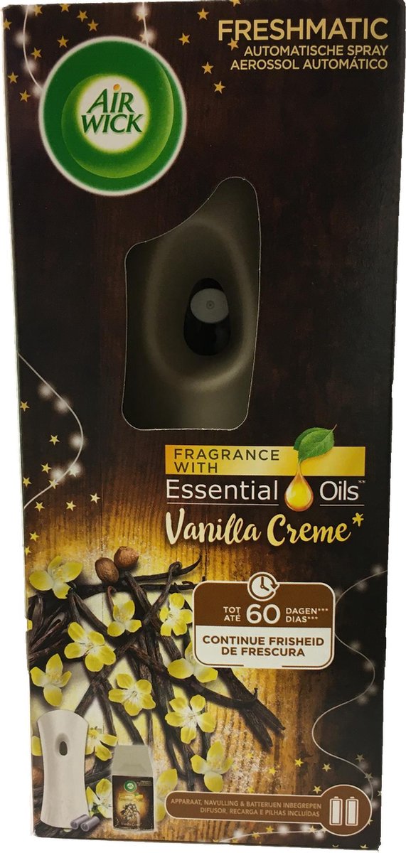 Airwick Freshmatic Starterset + Refill 250ml Vanilla Creme