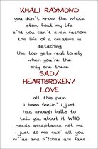 Sad/Heartbroken/Love