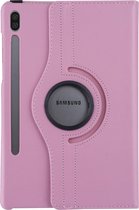 Samsung Tab S6 Roze Book Case Tablethoes - 360 graden draaibaar