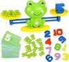 Afbeelding van het spelletje Educatief Speelgoed - Frog Balance - Monkey Balance - Educatief Speelgoed voor Kinderen Vanaf 3 Jaar - Speelgoed voor jongens en Meisjes - Interactief speelgoed - Leer Wiskunde en Rekenen - Leren Rekenen - Leren Tellen - 64 Stuks
