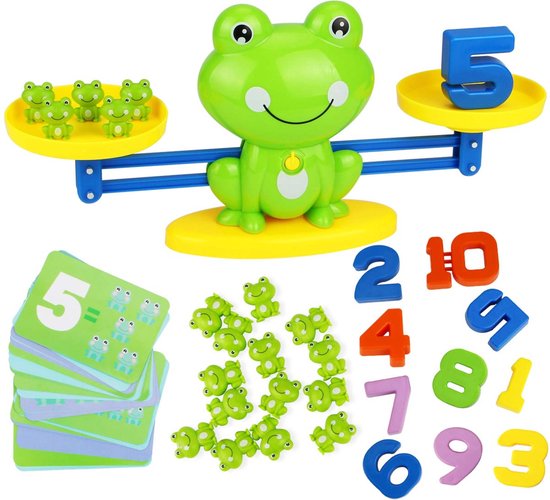 oorlog scheepsbouw scheerapparaat Educatief Speelgoed - Frog Balance - Monkey Balance - Educatief Speelgoed  voor... | bol.com