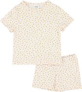 Trixie Pyjama Moonstone Kort Junior Katoen Ivoorwit Maat 116