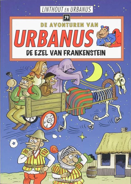 Cover van het boek 'Urbanus / 079 De ezel van Frankenstein' van  Urbanus en W. Linthout