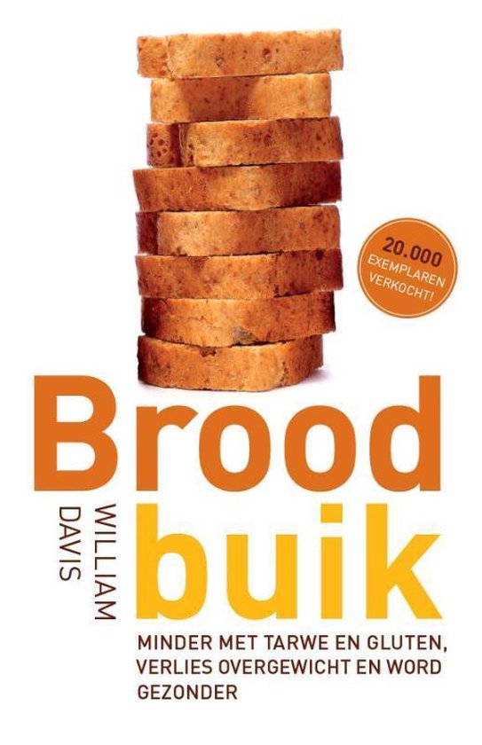 Cover van het boek 'Broodbuik' van William Davis