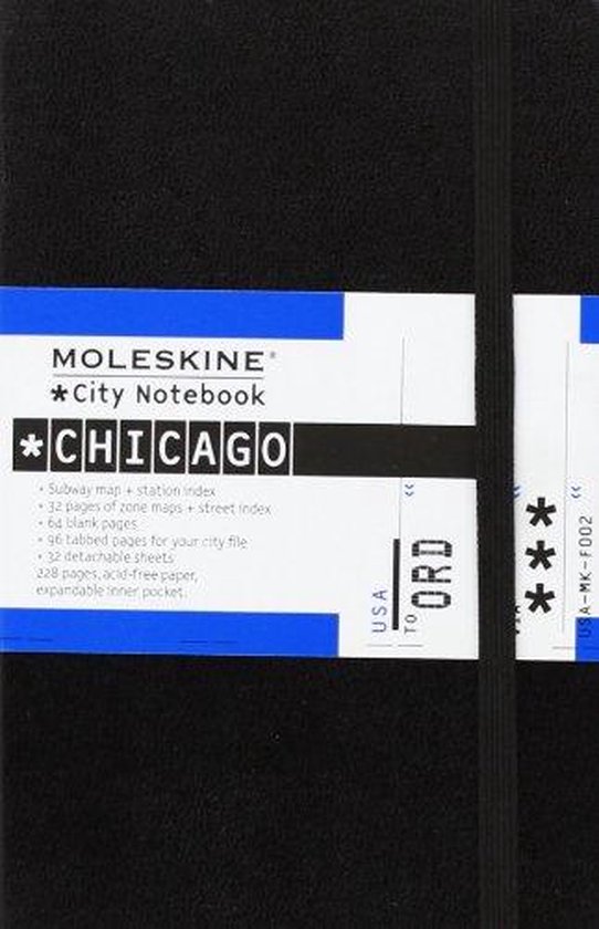 Cover van het boek 'Moleskine North America - City Notebook Chicago' van  Moleskine