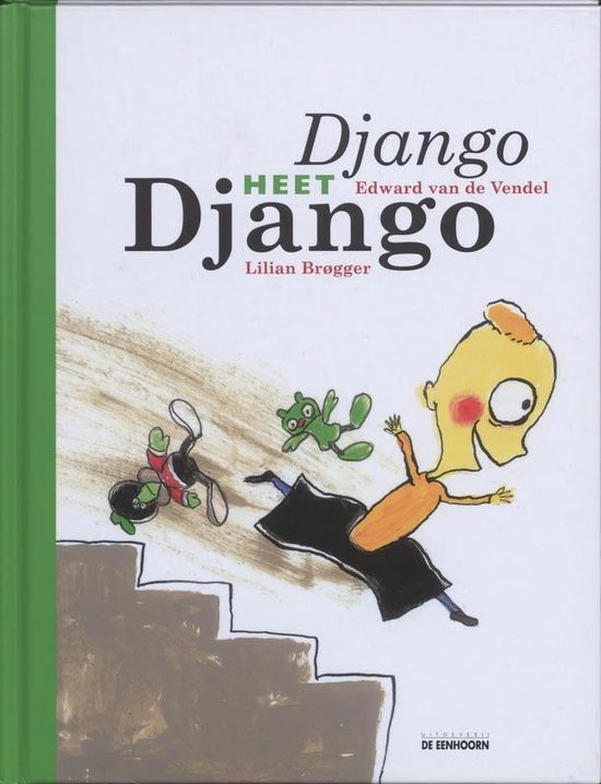 Cover van het boek 'Django heet Django'