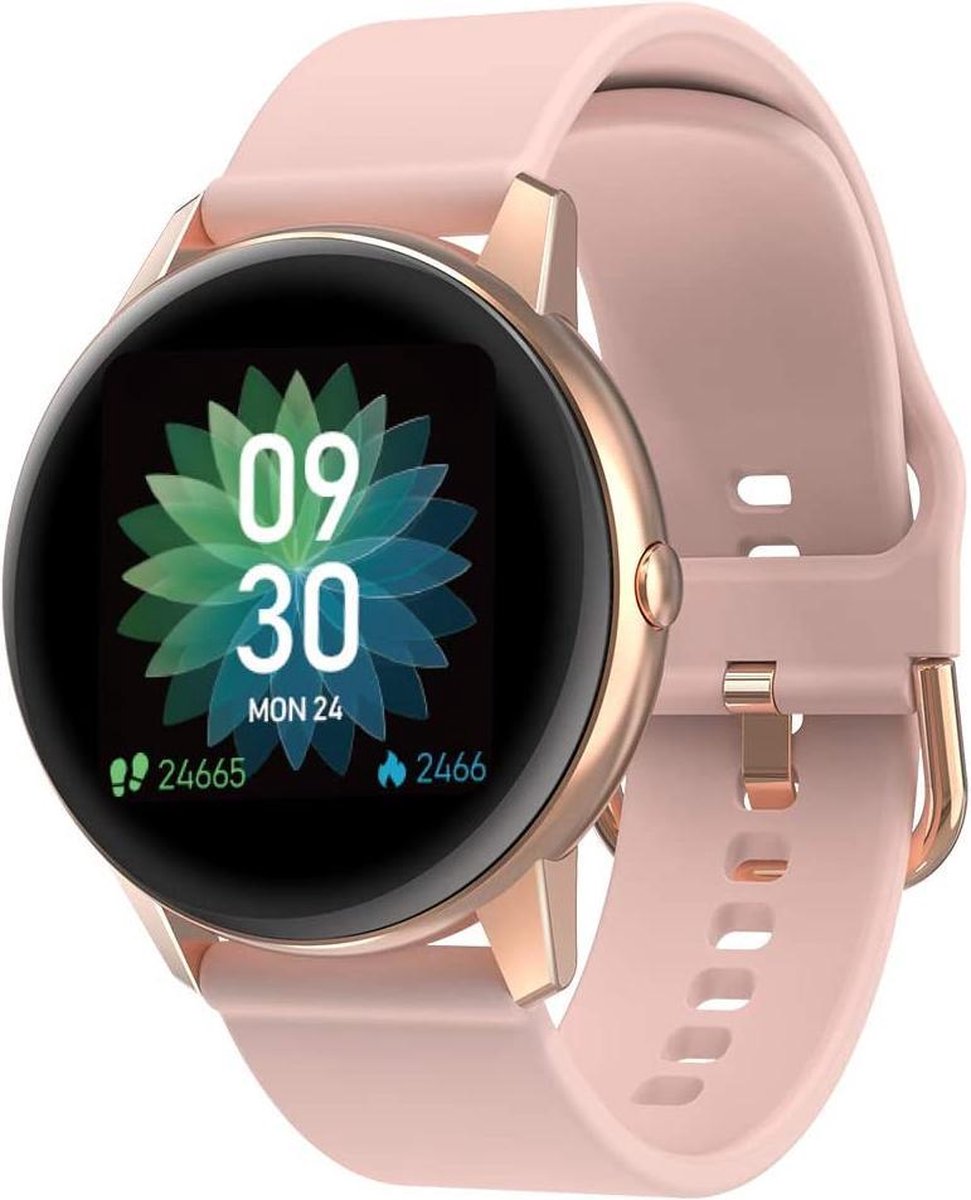 SmartWatchTrends RS3 Smartwatch Dames Rosé Goud