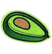 Avocado Strijk Embleem Patch 6.1 cm / 3.3 cm / Groen