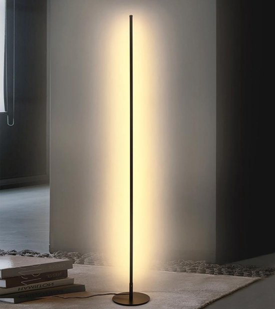 The Hall Light - Minimalistische Staande Lamp - Zwarte Vloerlamp - Dimbaar  met... | bol.com