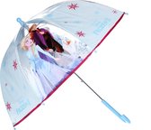 Kinderparaplu - Frozen Kinderparaplu - Disney Frozen Kinderparaplu 60cm - Paraplu - Paraplu kopen - Paraplu kind - Paraplumerk - automatische paraplu - Transparant paraplu - Kinder paraplu - 