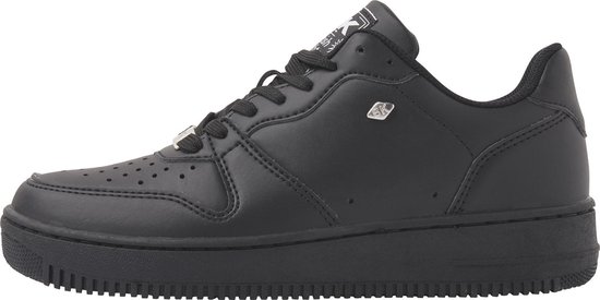 JUNE Dames sneakers laag - Zwart - maat 42 | bol.com