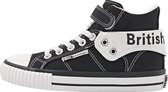 ROCO Jongetjes sneakers hoog - Zwart - maat 33