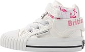 ROCO Baby meisjes sneakers hoog - Wit - maat 24