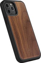 iPhone 12/12 Pro Backcase hoesje - Woodcessories -  Walnotenhout - Hout