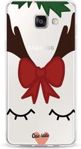 Casetastic Samsung Galaxy A5 (2016) Hoesje - Softcover Hoesje met Design - Reindeer Print