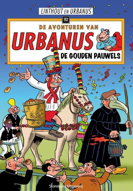 Cover van het boek 'Urbanus 152 De gouden Pauwels'