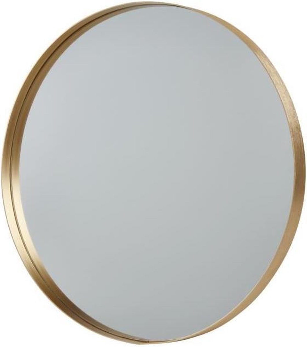 Spiegel klein Aluminium Bolla in Gold - 65192