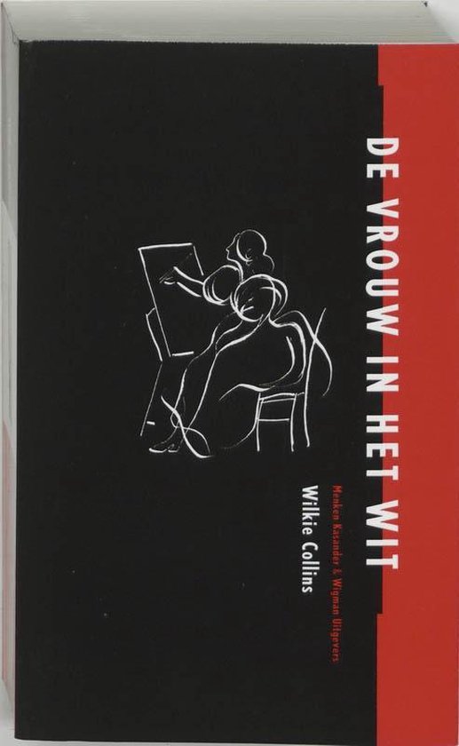 Cover van het boek 'De vrouw in het wit' van Wilkie Collins