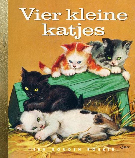 Omslag van Gouden Boekjes - Vier kleine katjes