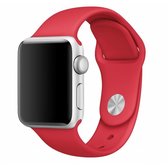 Horlogeband Voor Smartwatch Apple Watch (42mm) – Rood