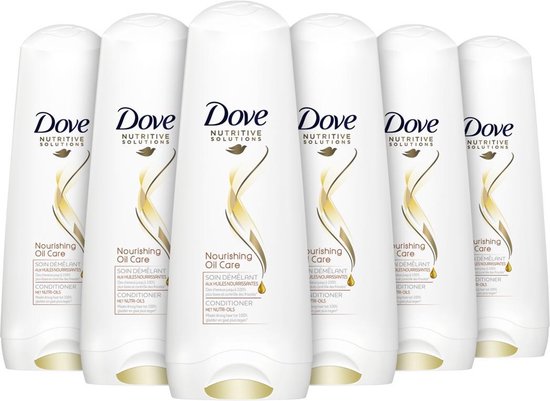 Dove Nourishing Oil & Care Conditioner - 6 x 200ml - Voordeelverpakking