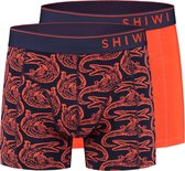Shiwi - 2-Pack Boxershorts - Alligator - Rood
